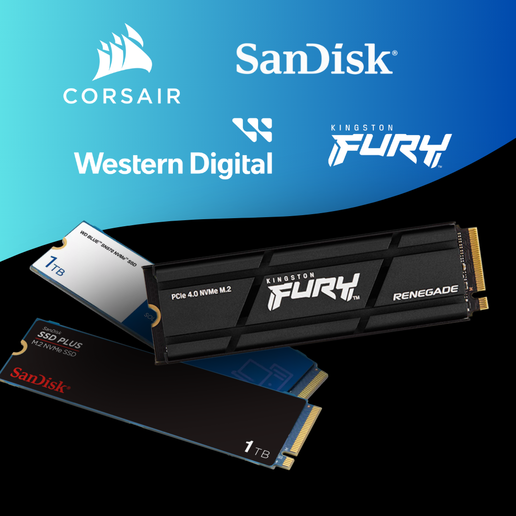 Armazenamento HD's e SSD's