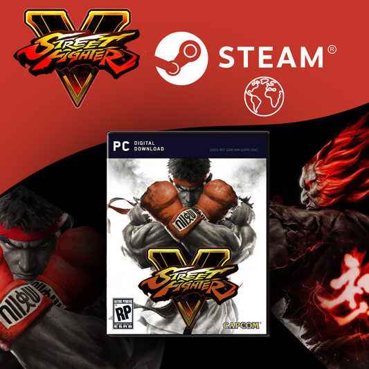 Street Fighter V (Versão Base) (PC - Chave Steam GLOBAL)