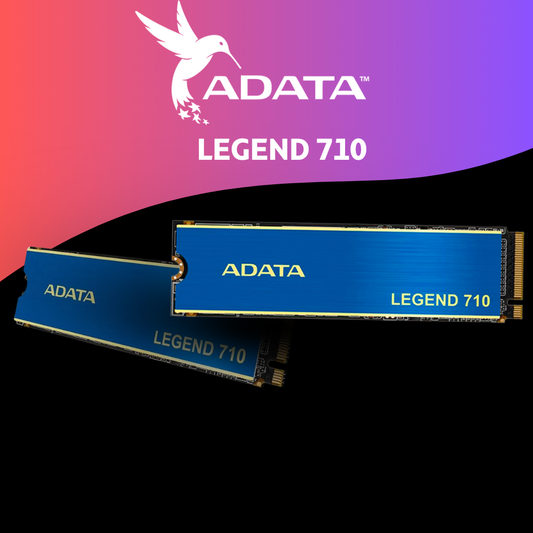 SSD PCIe ADATA Legend 710, 256GB, NVMe (Azul) - ALEG-710-256GCS