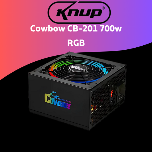 Fonte de Alimentação Cowboy 700W com RGB - Modelo CB-201