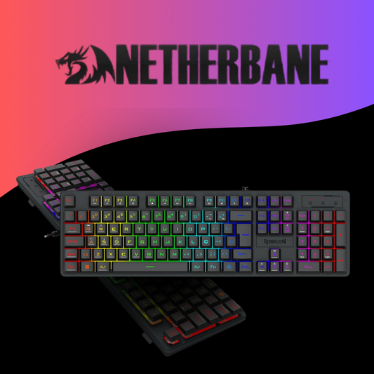 Teclado Membrana Gamer Redragon Netherbane